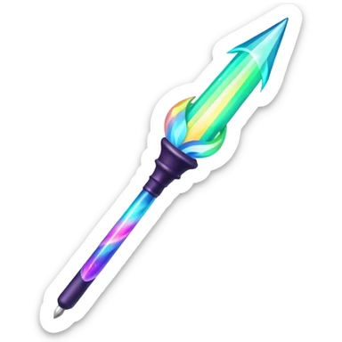 Aurora Borealis Wand sticker