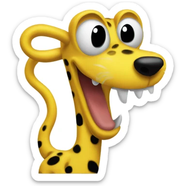 marsupilami sticker