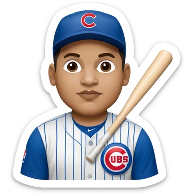 Sammy Sosa Chicago cubs sticker