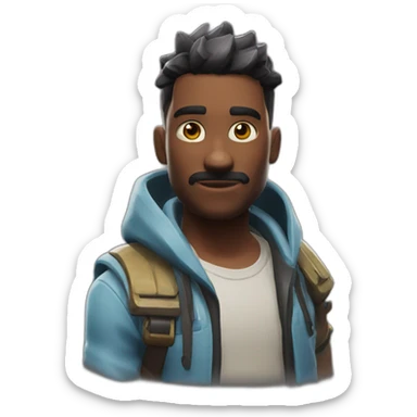 Fortnite skin haze sticker