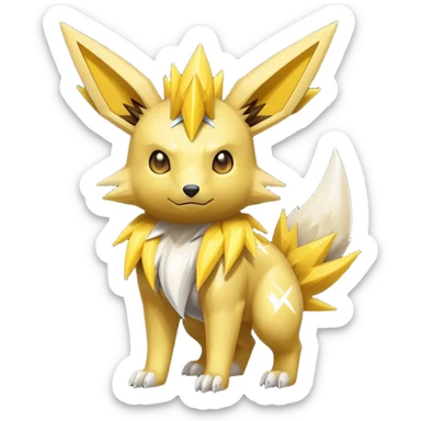 Electric Sparkly Shiny Manectric-Jolteon sticker