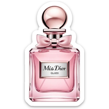 Miss Dior perfume  sticker