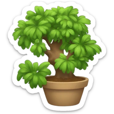 Potted Treehouse sticker