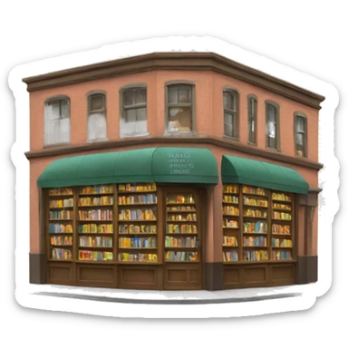 Bookshop sticker