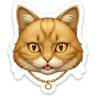 drippy  gangster cat sticker