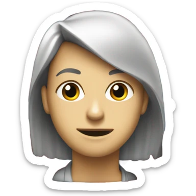 I want the united states flag with the letters PCS in front of it sticker