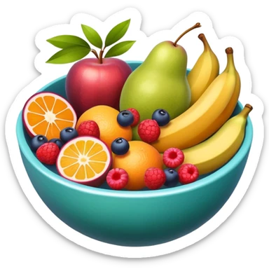 make me an emoji related to nutrition sticker