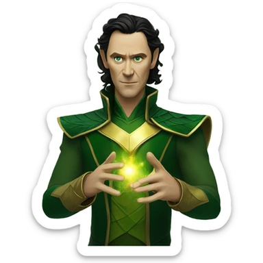 Loki season 2 holding multiverse sticker