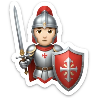 crusader 4 sticker