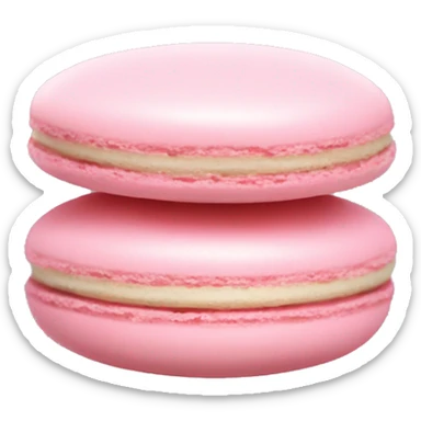 Light pink macaron sticker