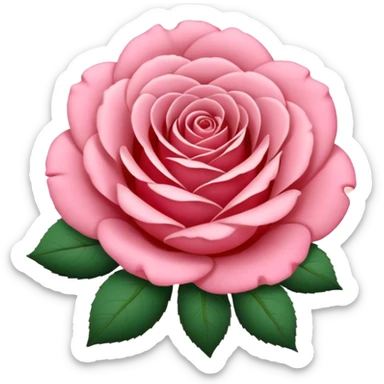 rose shape flower, no stem, no leaves, no green, now make THE FLOWER WHITE, what dont you understand about no leaves? sticker