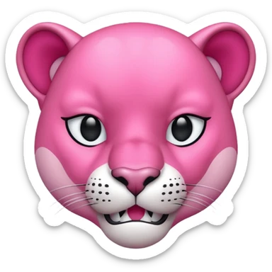 Pink panthet sticker