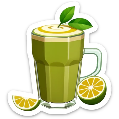 Limón partido similar a la portada de The Stone Roses sticker