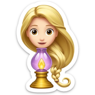 Lanterna da Rapunzel sticker