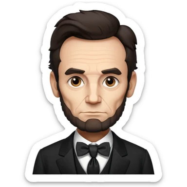 Abraham Lincoln sticker