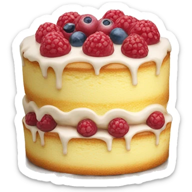 gâteau à la broche sticker