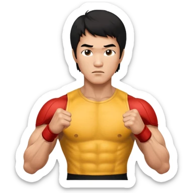 Bruce Lee sticker