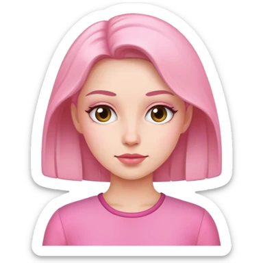 Enginner femenine pink sticker