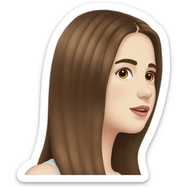 Alana Haim and lana del rey mix sticker