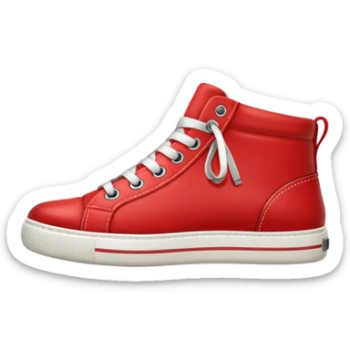 a pair of sneakers: rojos sticker