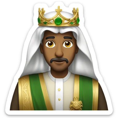 King of Saudi Arabia  sticker