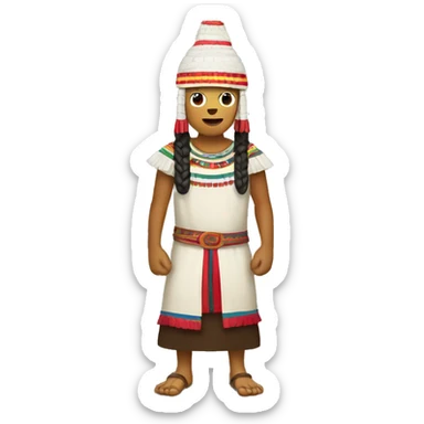 Chullo peru sticker