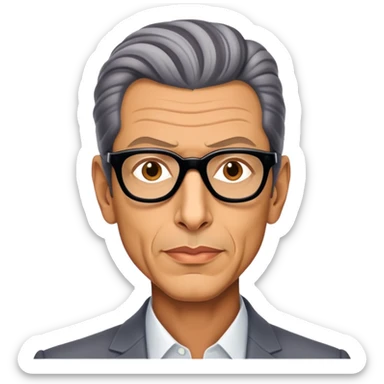 Jeff Goldblum sticker