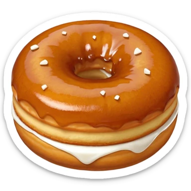 pumpkin Filled Jam Donut Bombs sticker