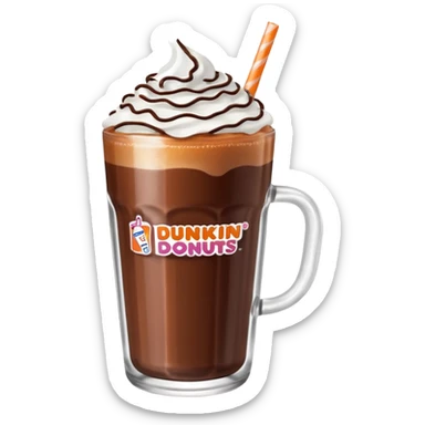 Dunkin’ Donuts dunkalatte   sticker