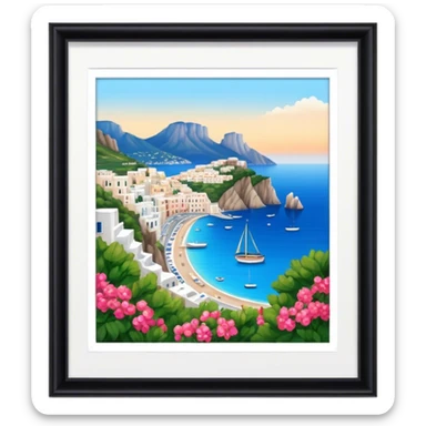 capri italy sticker