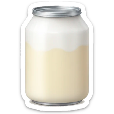 Leche en lata sticker