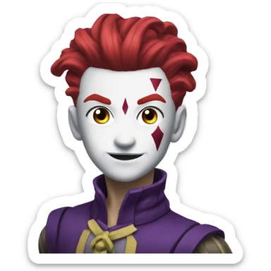 hisoka  sticker