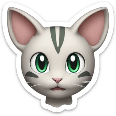 Pokemon mew two sticker