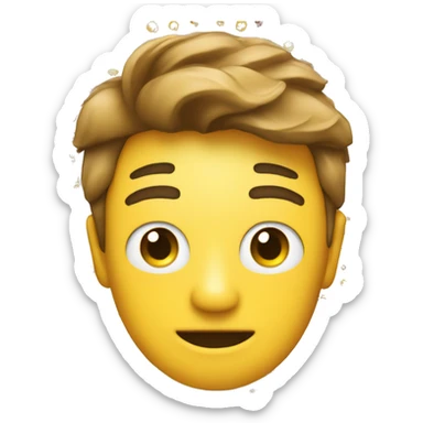 An emoji representing challenge videos, featuring various elements like a camera, a play button, and fun challenge icons, showcasing the exciting and competitive nature of these videos sticker