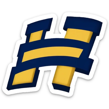 The university of Michigan sucks sticker