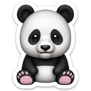 J'aimerais des émote de panda  Minecraft comme sur l'image mais remplacer le perssonnage par le panda de Minecraft et je veux que le fond sois noir. sticker