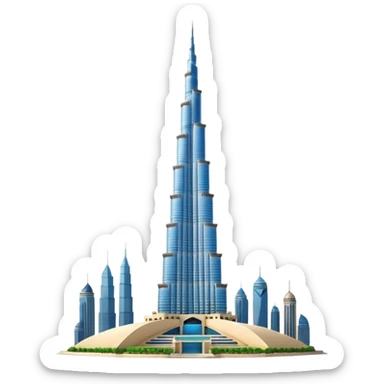 Burj Khalifa sticker