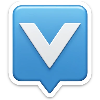 I want a blue background and a white checkmark inside it emoji which I will call the "Fake Roblox Verified Badge Emoji" and the blue background should be square and it should be the "🟦" emoji being the background sticker