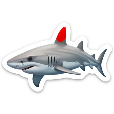 Hammer head shark sticker