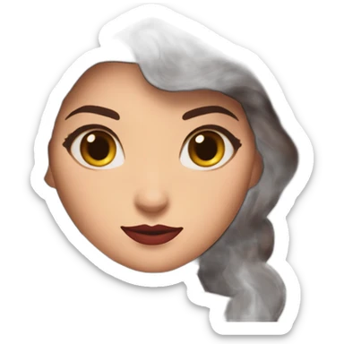 scarlet witch with her costume from doctor strange in the multiverse of madness sticker