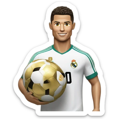 Ronaldo Wish a ballon d’or sticker