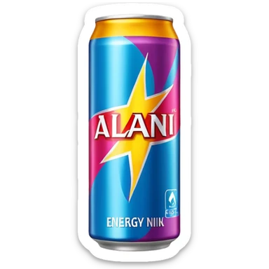 Alani energy drink  sticker