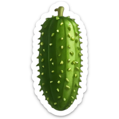 delicious gherkin sticker