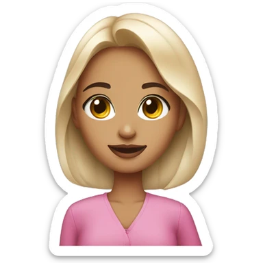   Cosmetics Seller Girl sticker