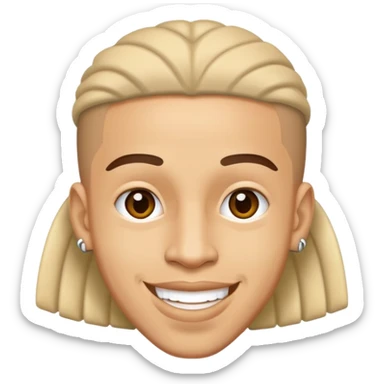 Happy Reggaeton Music Singer sticker