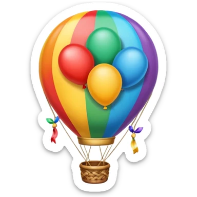 Balão junino sticker