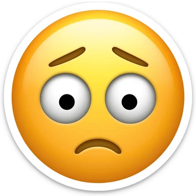 bruised eye sad face emoji sticker