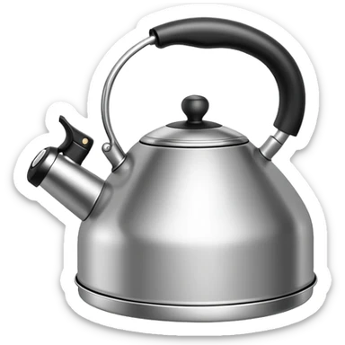 boiling kettle whistling sticker