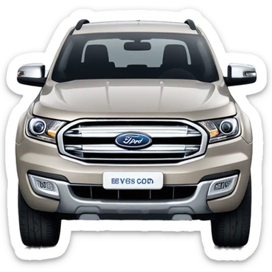 All new 2025 Ford everest sticker