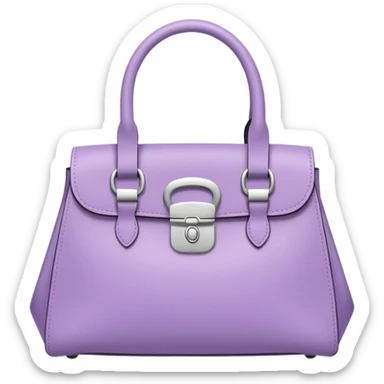 Light Purple handbag sticker